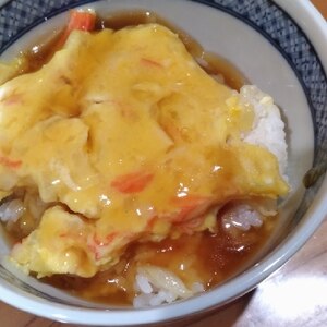 カニ玉丼